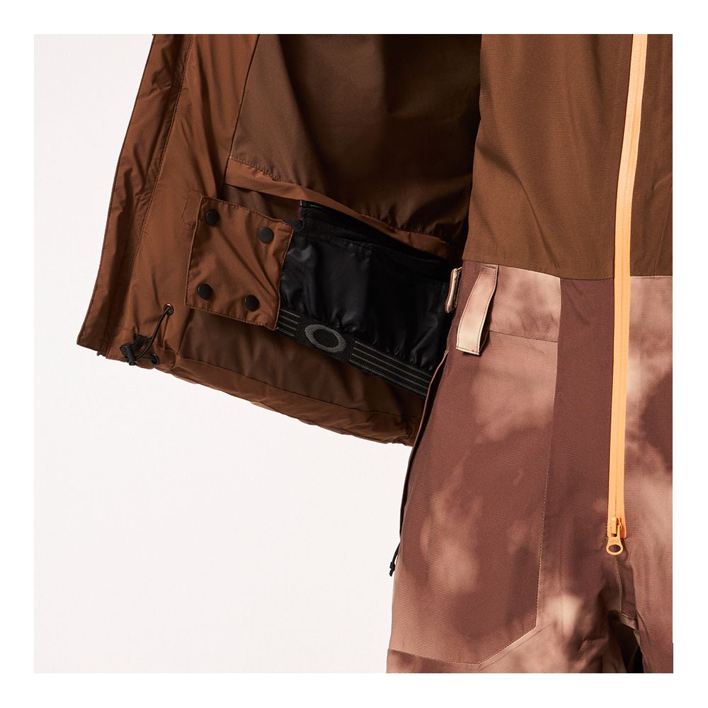 Oakley TC RYKKINN - Doudoune Homme brown clouds print