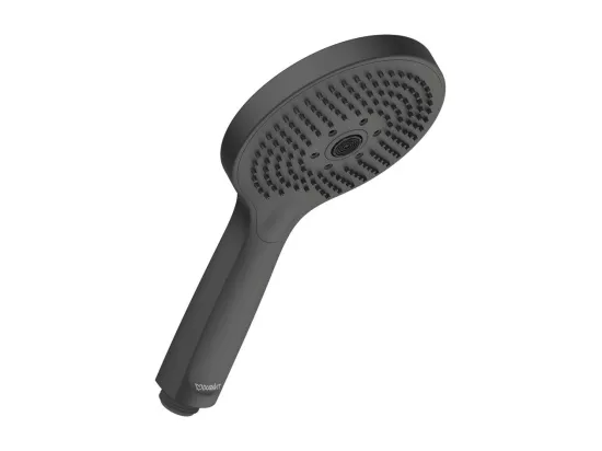 Pommeau de douche DURAVIT Universal MinusFlow 12 cm 3 jets noir mat