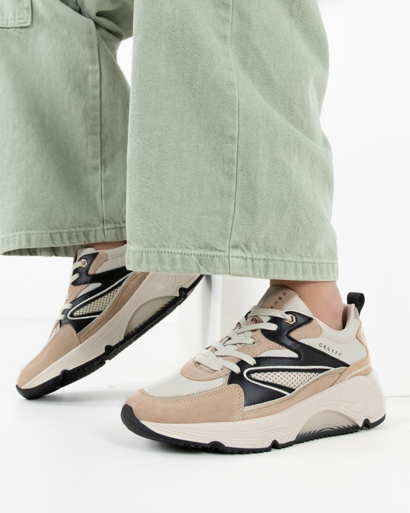 Cruyff Madina Bold Lage sneakers  - bruin