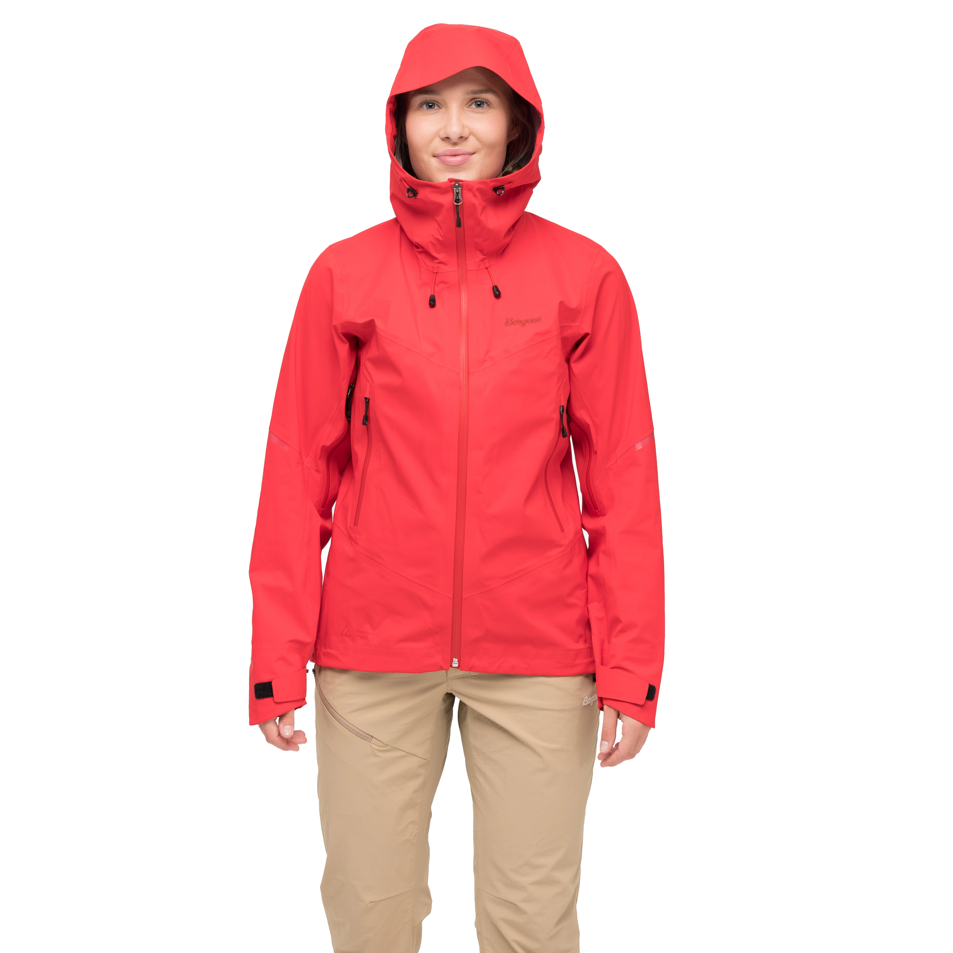 Rabot Allround 3L Shell Jacket Women Fire Red