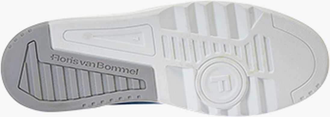 FLORIS VAN BOMMEL lichtblauwe floris van bommel loafers sfm-40028
