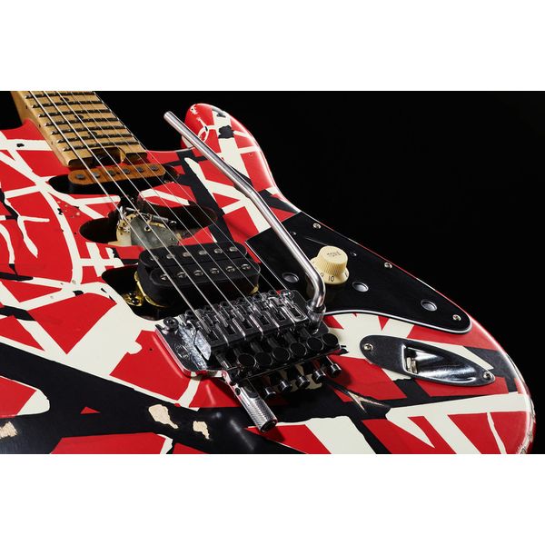 EVH Frankie Striped MN Relic