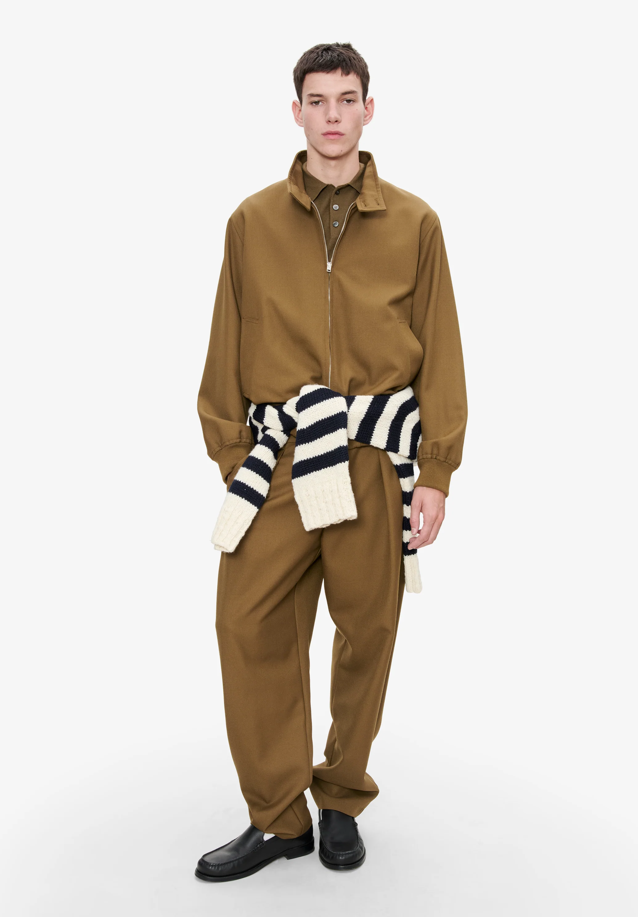 Blouson Zippé - Kaki