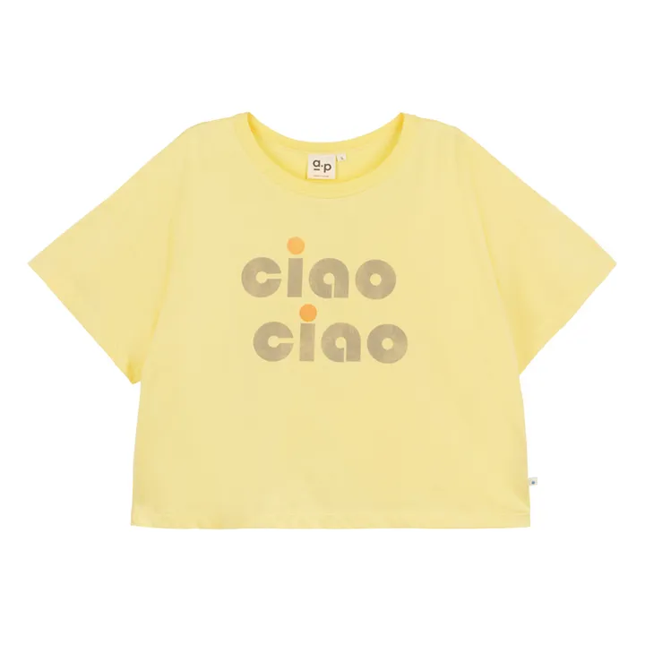 a.p T-shirt Fantille Coton Bio | Jaune citron
