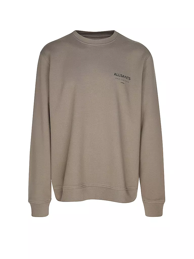 ALLSAINTS Sweater Oversized Fit UNDERGROUND hellbraun