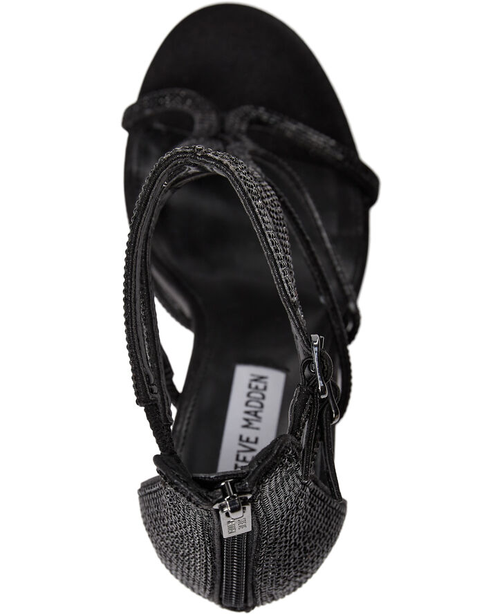 Steve Madden Accuracy-R Sandal Black crystal