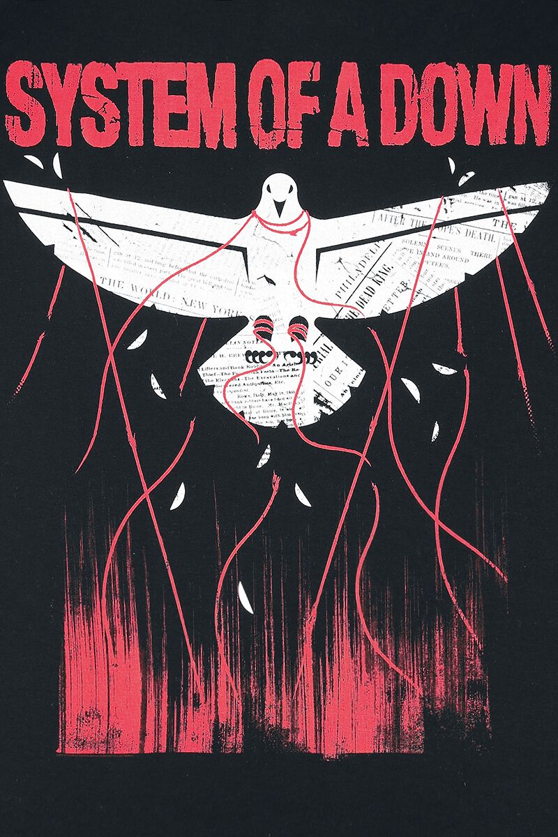 Dove Overcome | System Of A Down T-Shirt Manches courtes