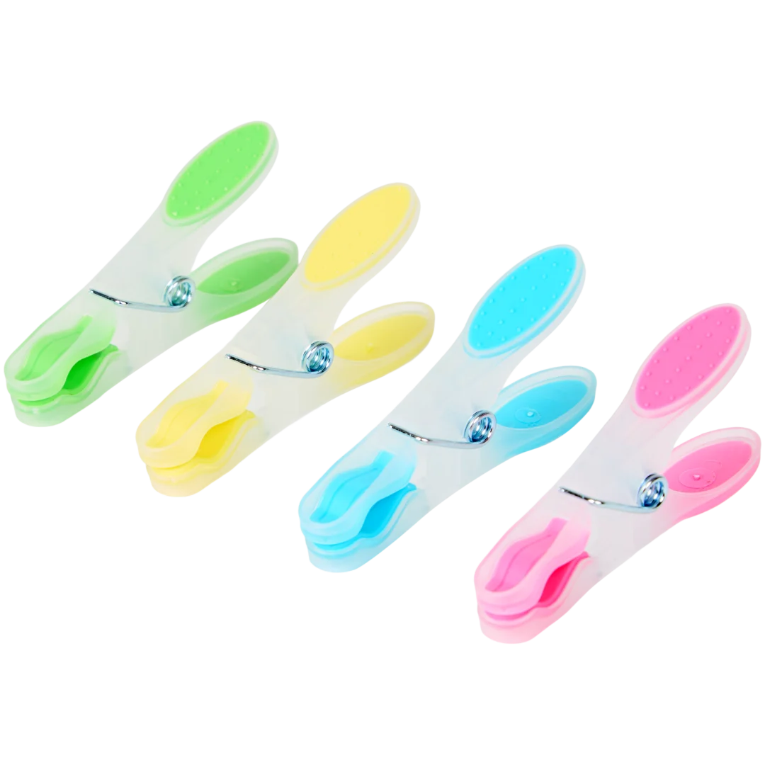 Pinces à linge en plastique