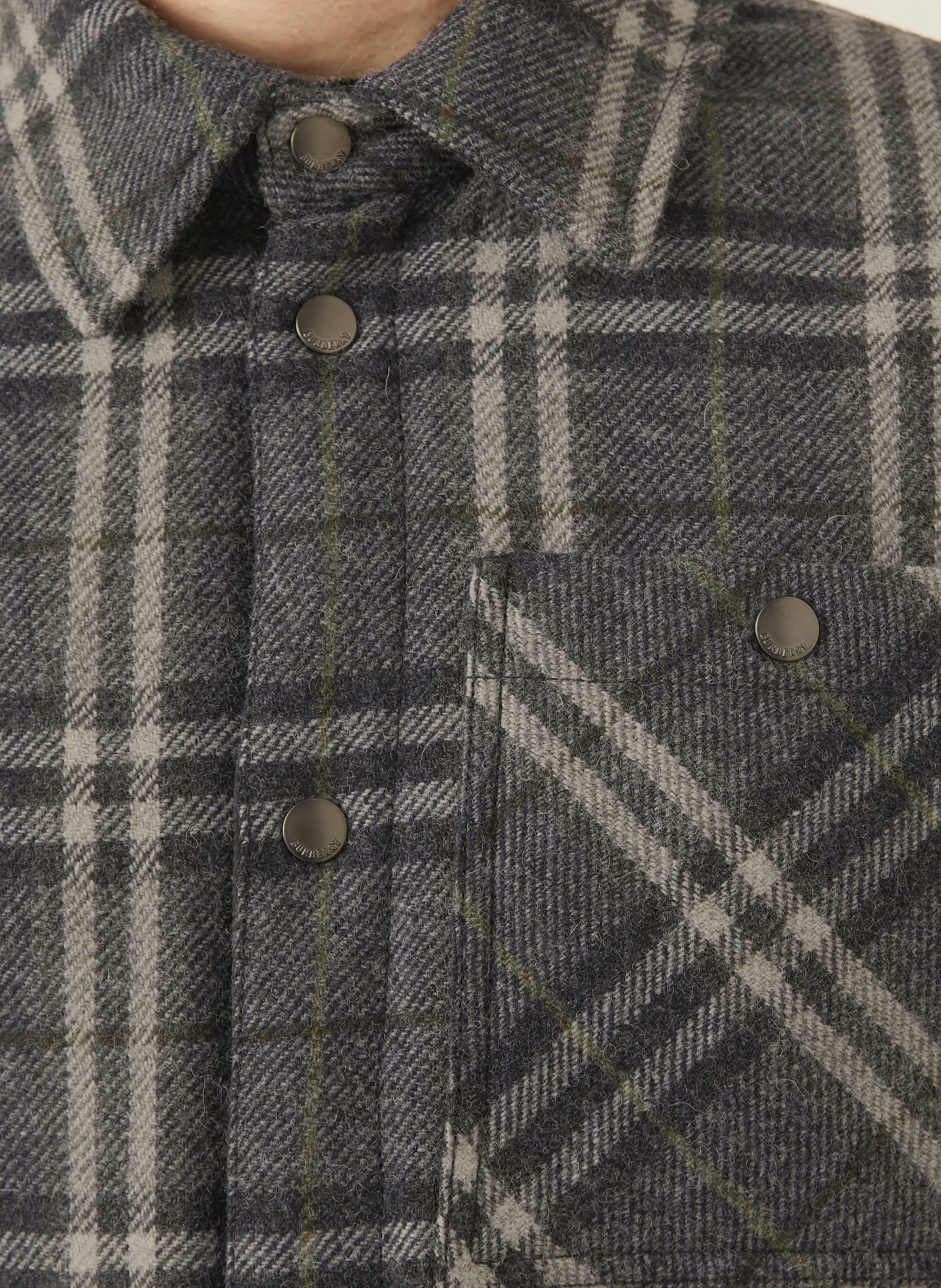 BURBERRY Flanell-Overshirt