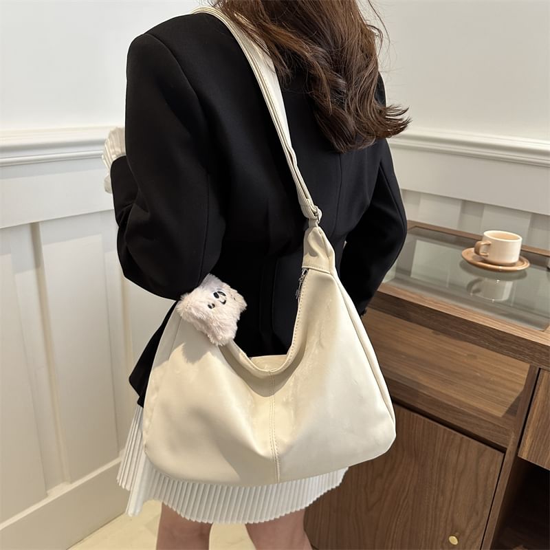 Basaran - Set: Kunstleren Tote Bag + Tasbedel