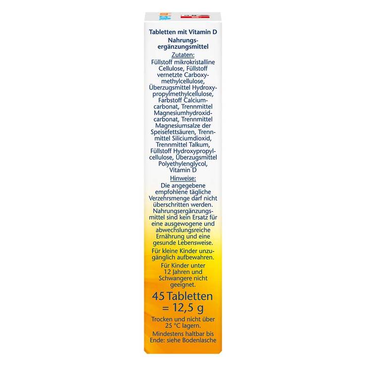 Doppelherz Vitamin D 1.000 I.E. extra Tabletten, 45 St