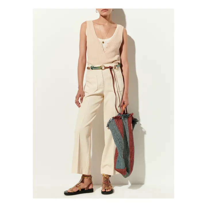 Sessùn Pantalon Hendrick | Ecru
