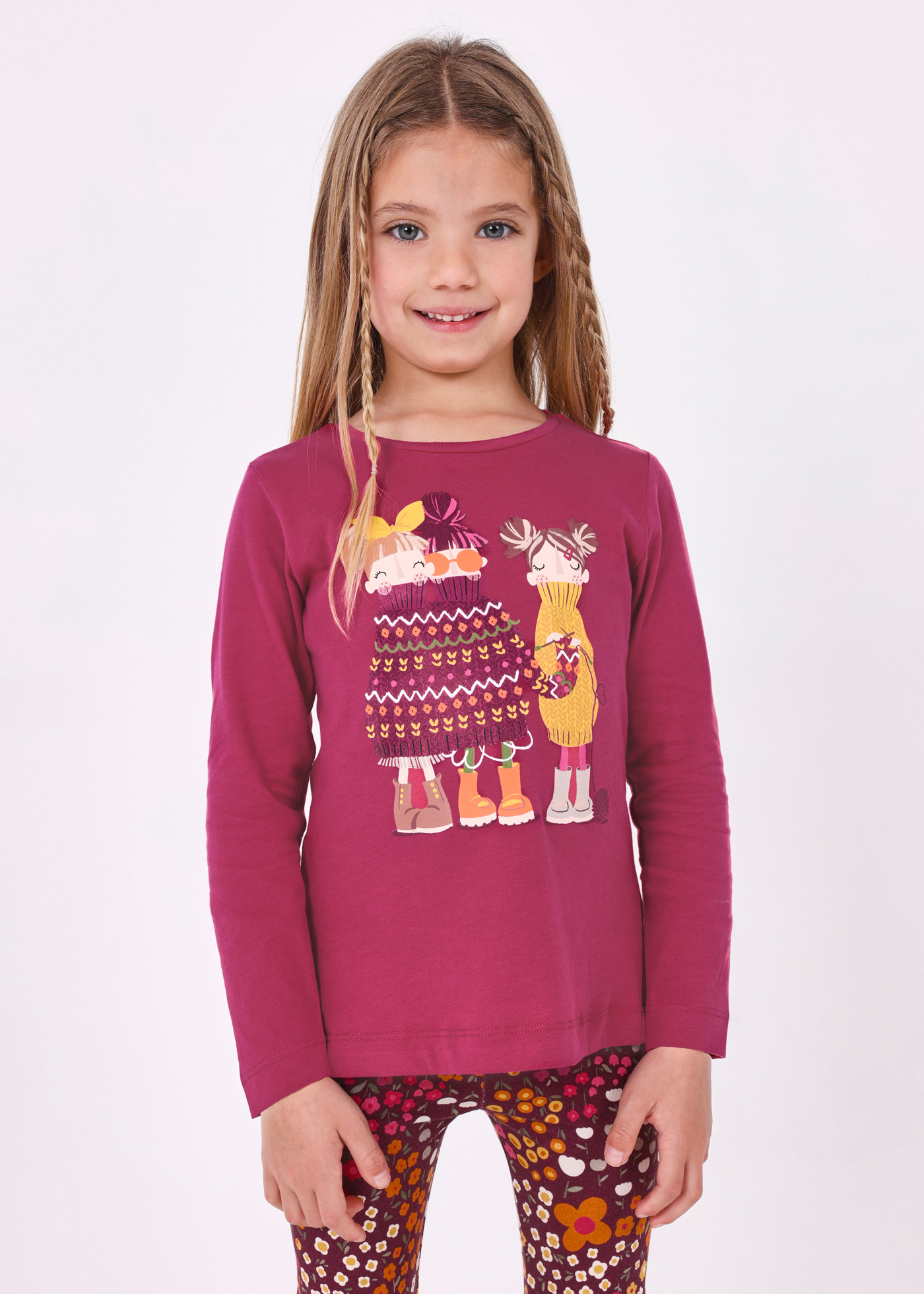 Camiseta estampada Better Cotton para meninas