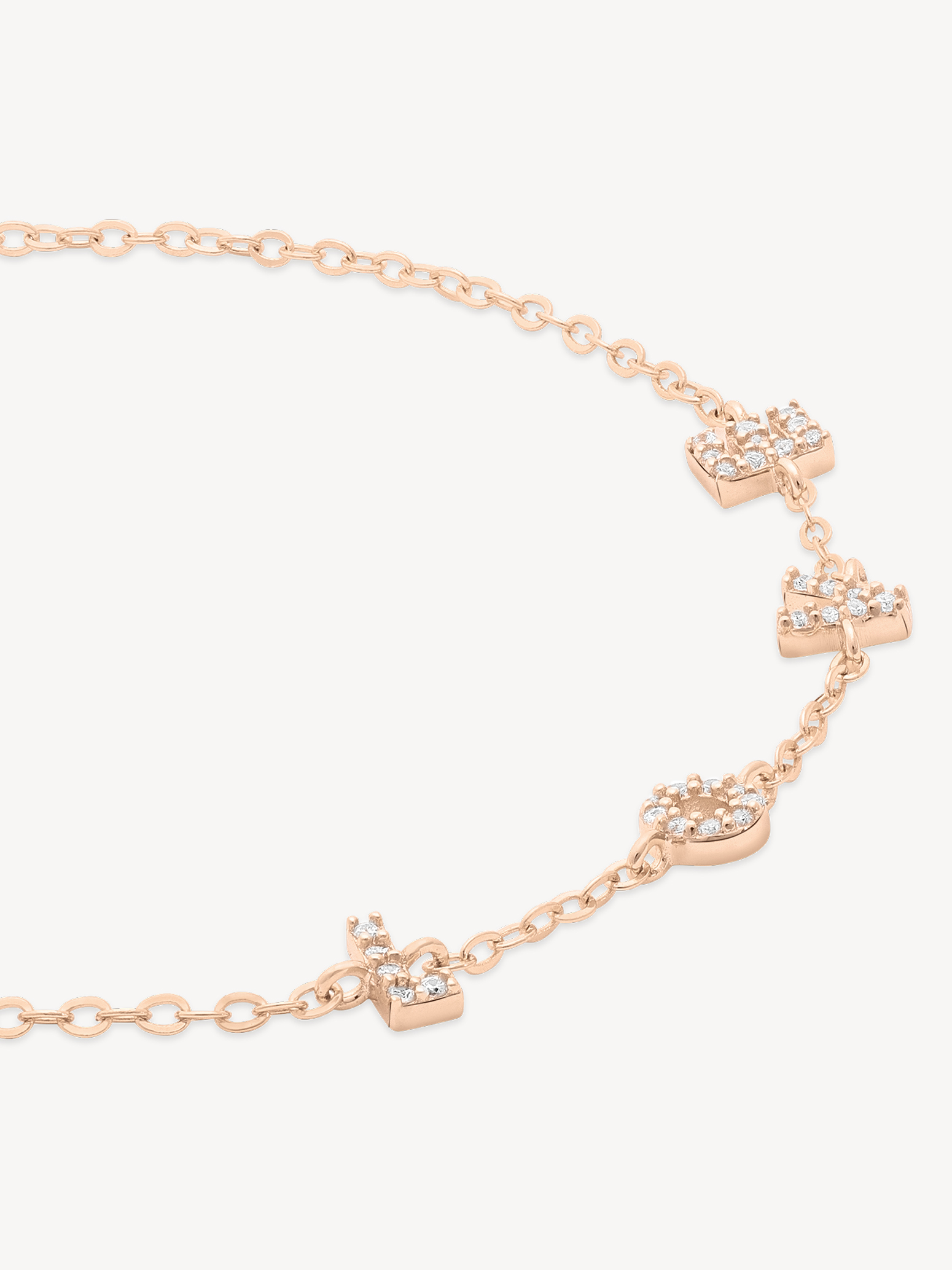 Armband - rosegoud
