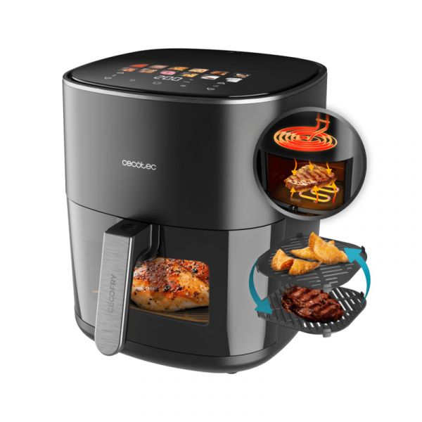 Fritadeira CECOTEC Cecofry&Grill Duoheat 6500 A01_EU01_100500