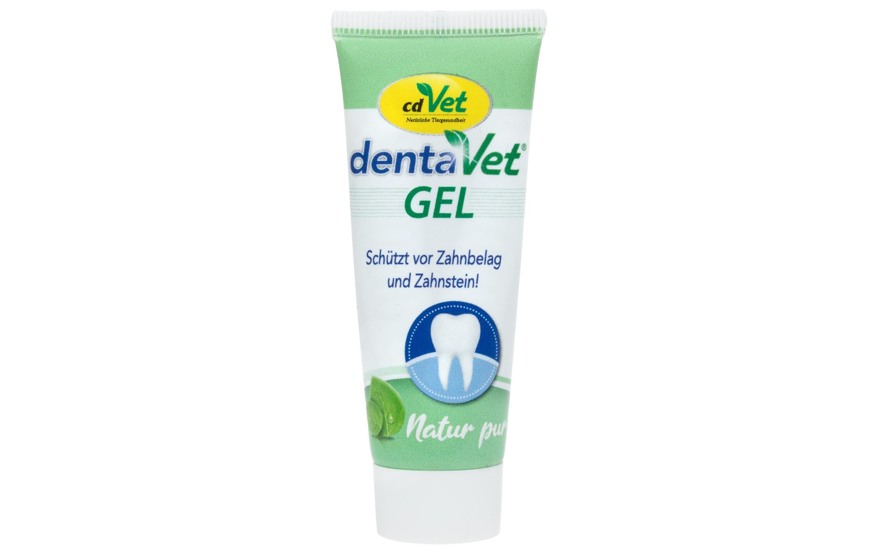 Zahnreinigung dentaVet Gel, 25 mlZahnputz-Gel für Hunde & Katzen