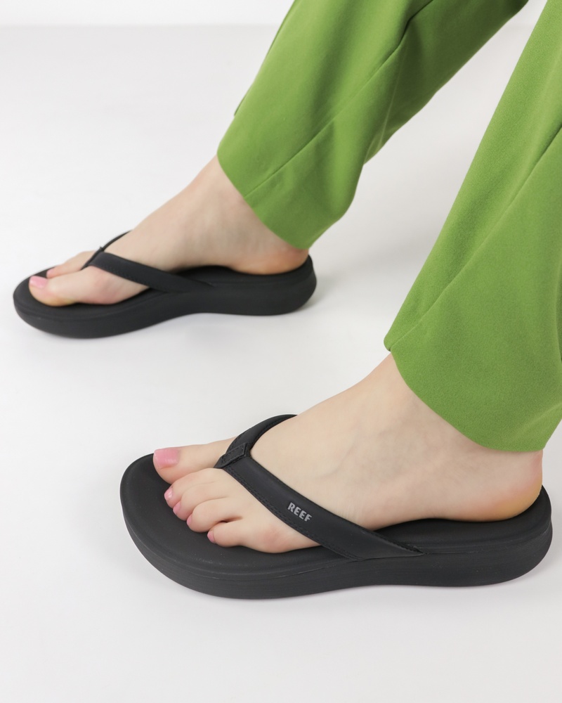 Reef Cushion Cloud Slippers  - zwart