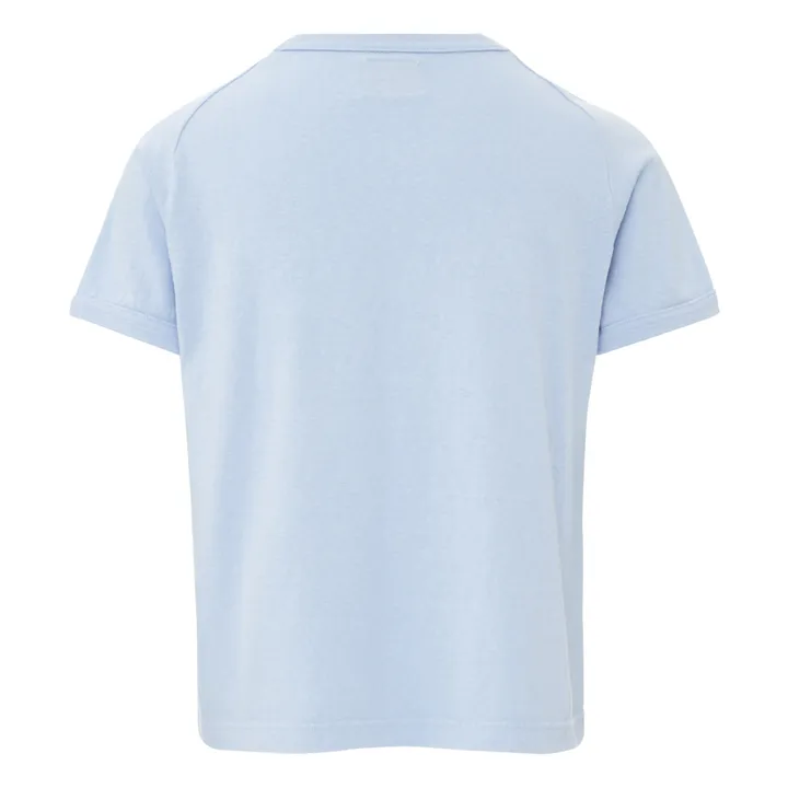 sunray T-shirt Laka Femme Coton Recyclé 260g | Bleu Clair