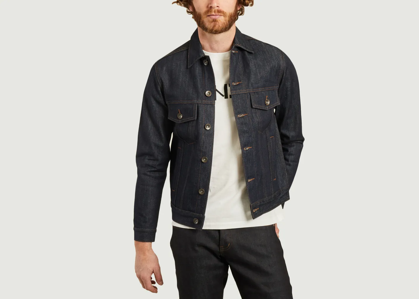 Veste en Jean 14,5 Oz The Unbranded Brand