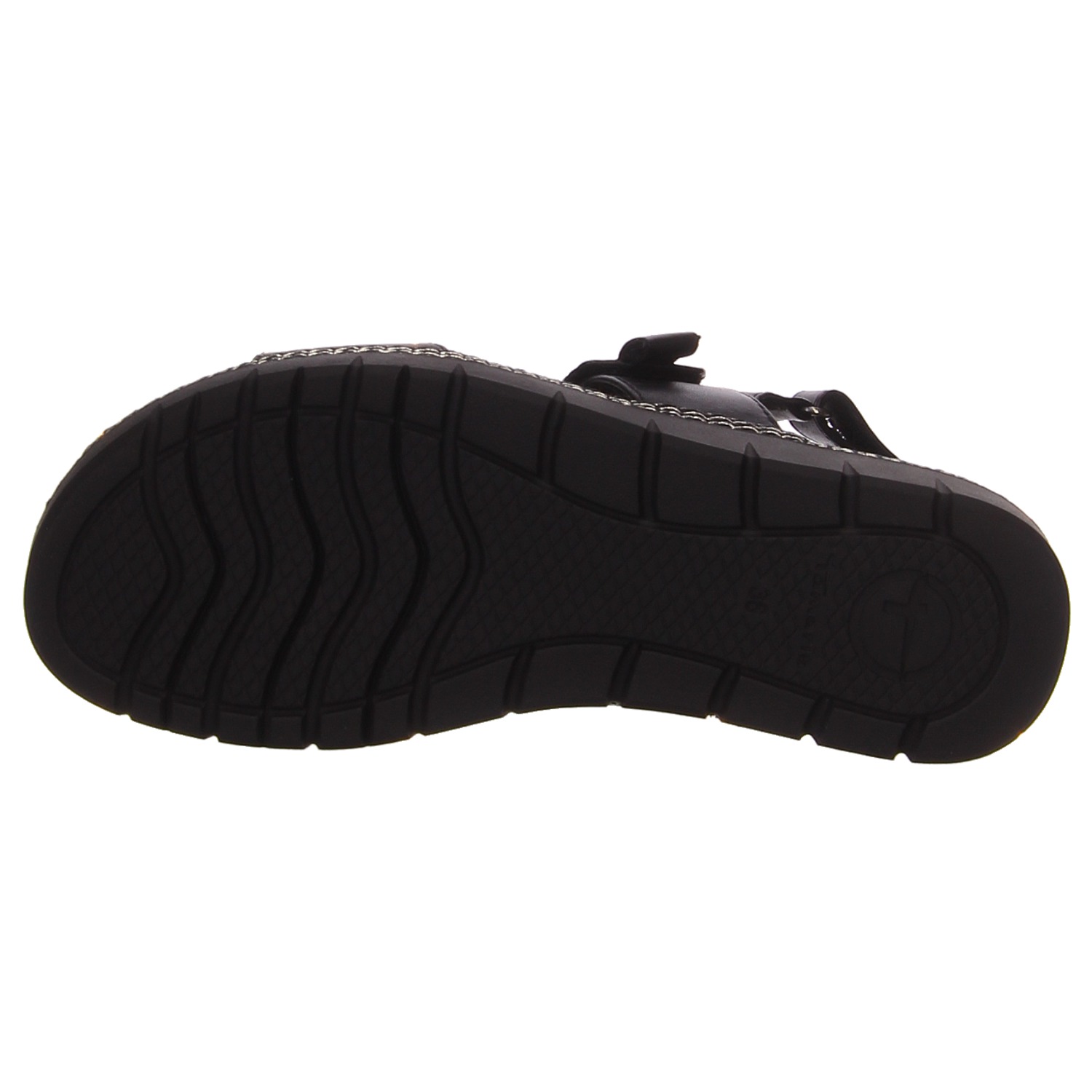 Tamaris Damen Sandale schwarz schwarz
