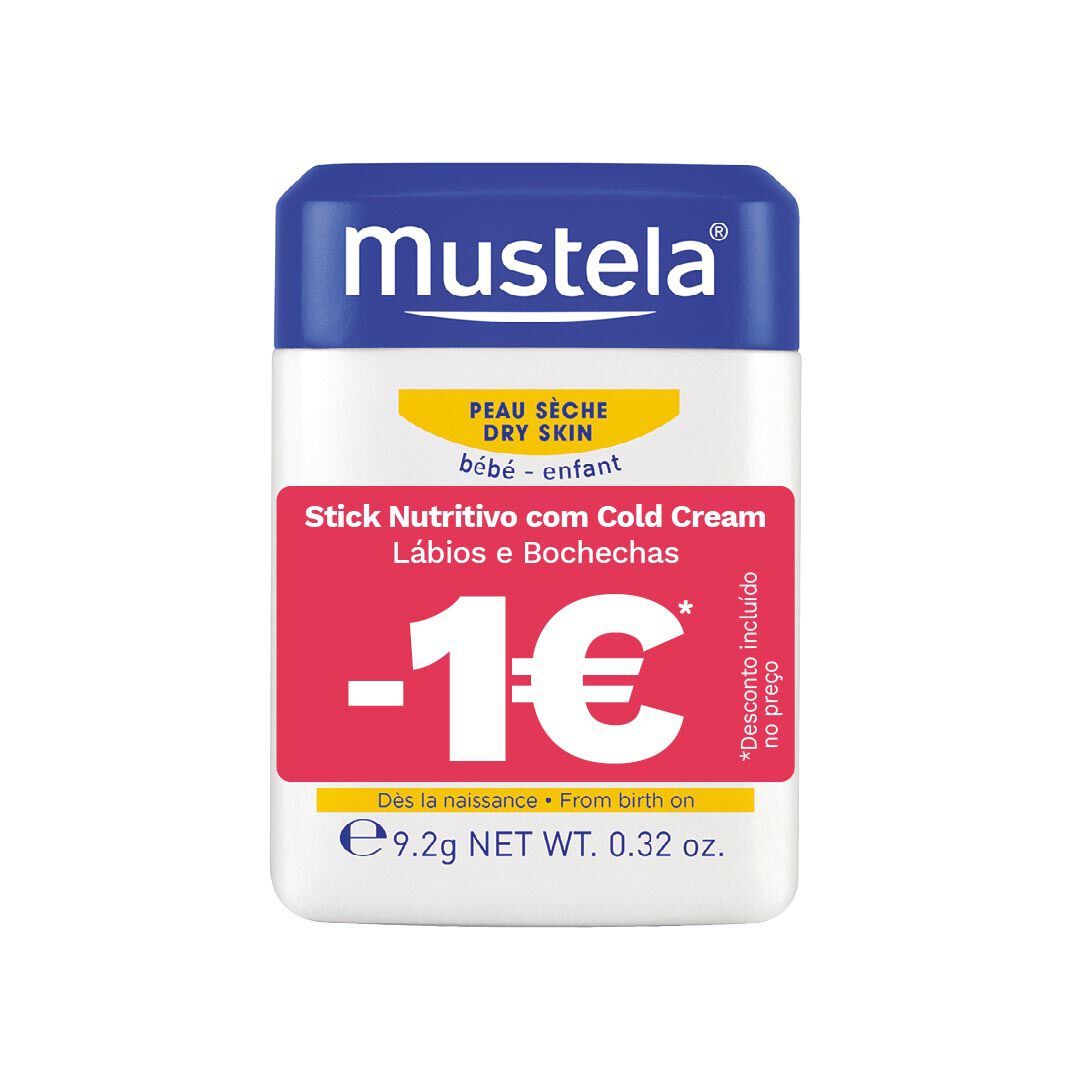 MUSTELA  Stick Nutritivo com Cold Cream - 10ml
