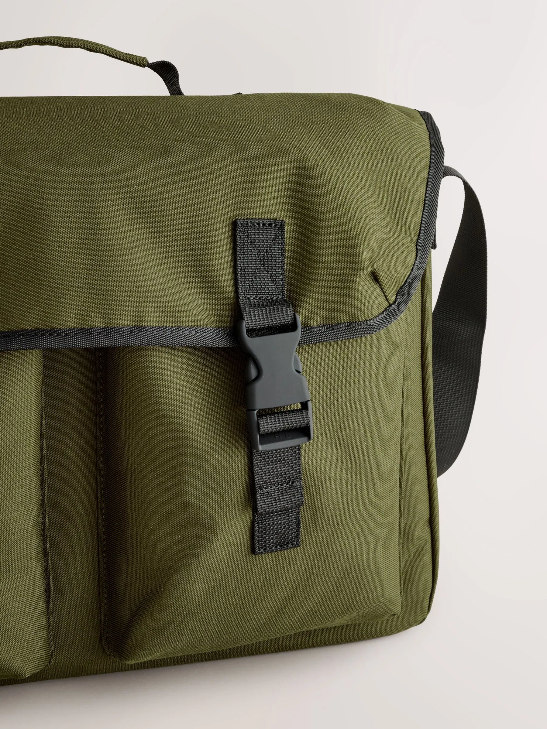 Kakigroen - Canvas messenger-tas