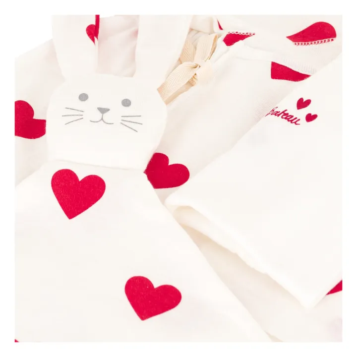 Petit Bateau Coffret Cadeau Cœur | Blanc