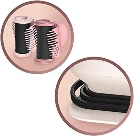 H9100 Pro Luxe Aufheizbare Lockenwickler mit Grip-Tech Beschichtung (45584560100) - Rosa