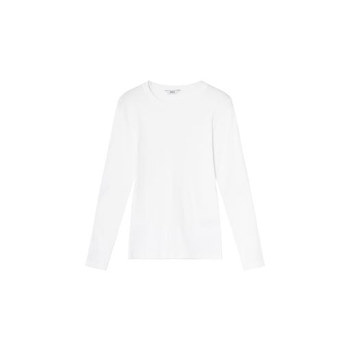 Envii Enally Langærmet T-shirt, Bright White, XL