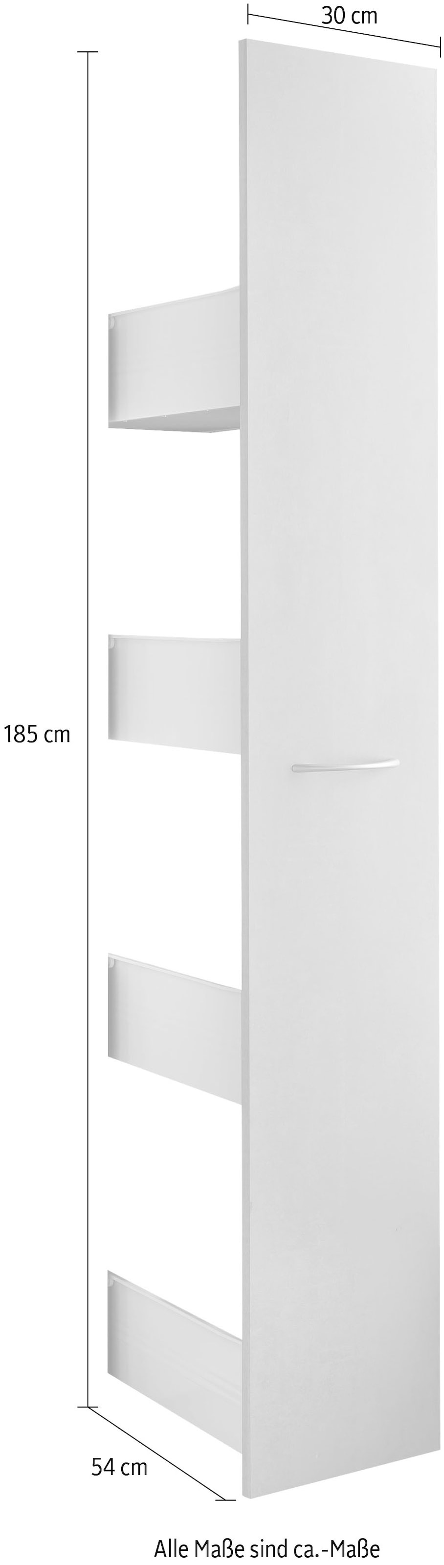 Wimex Apothekerschrank »Multiraumkonzept« Breite 30 cm