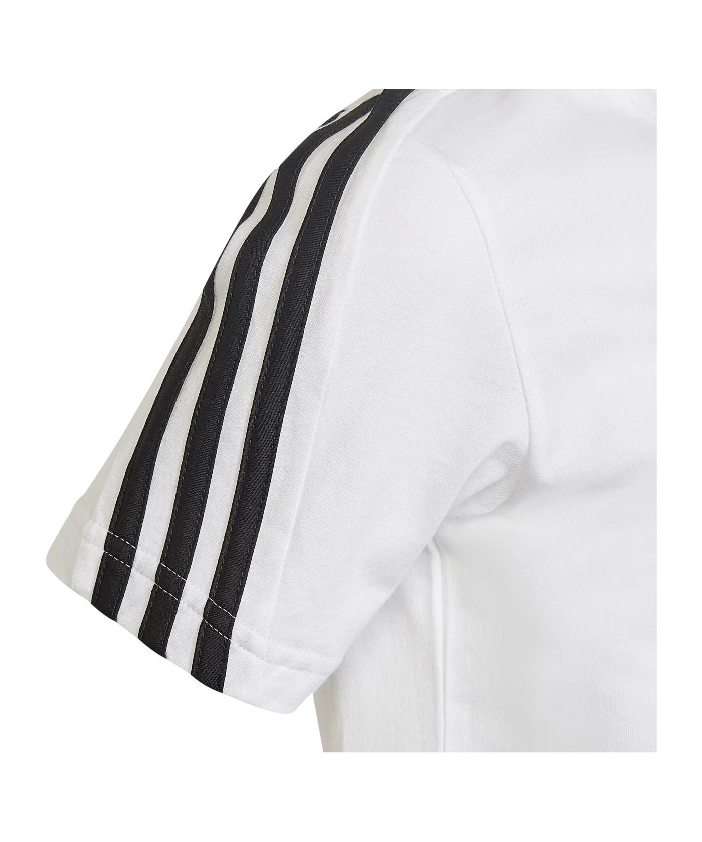 adidas Future Icon T-Shirt Kids Weiss Schwarz