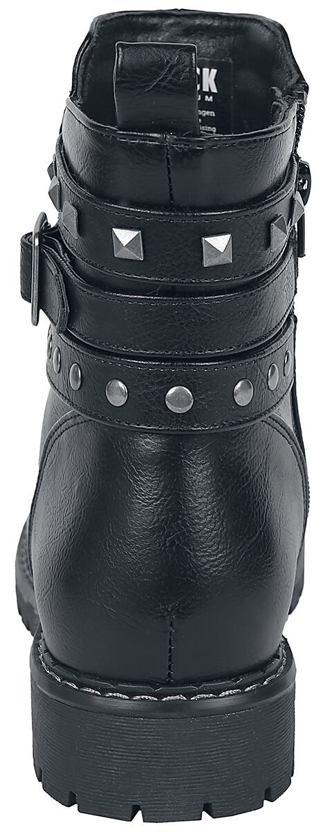 Bottines avec clous & boucles | Black Premium by EMP Bottes de motard