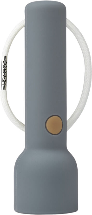 Liewood GRY LEGETØJSLOMMELYGTE Whale blue/almond mix