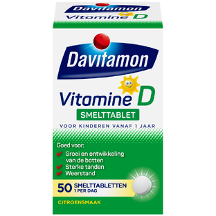 Davitamon Vitamine D Kind Smelttabletten 50TB