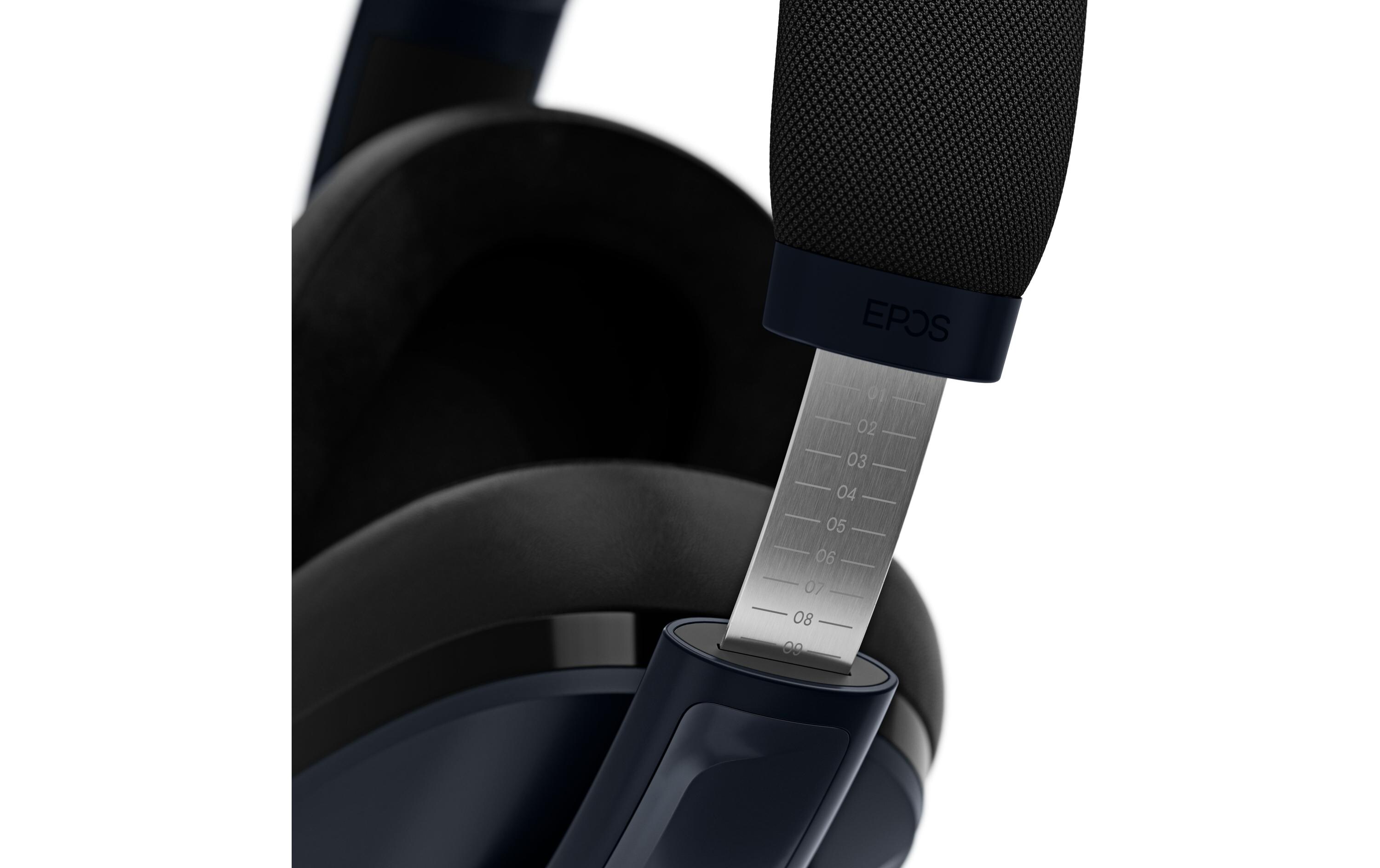 Headset H3PRO Hybrid Blau/Schwarz<br>Kabelloses Gaming-Headset mit magnetisch abnehmbarem Mikrofonarm