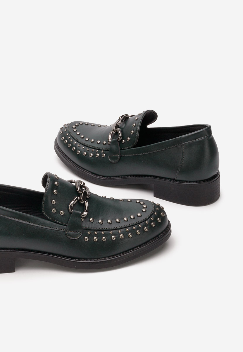 Mocassins femme vert Seyla