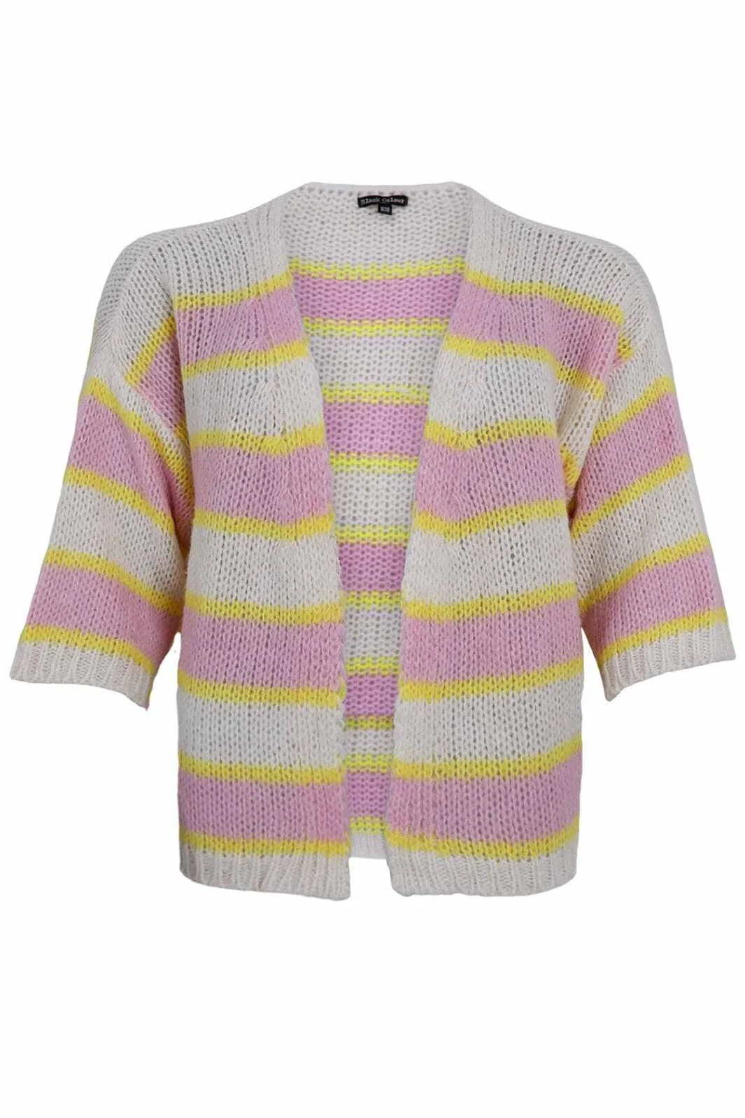 Black Colour Bccasja Knit Cardigan 1212