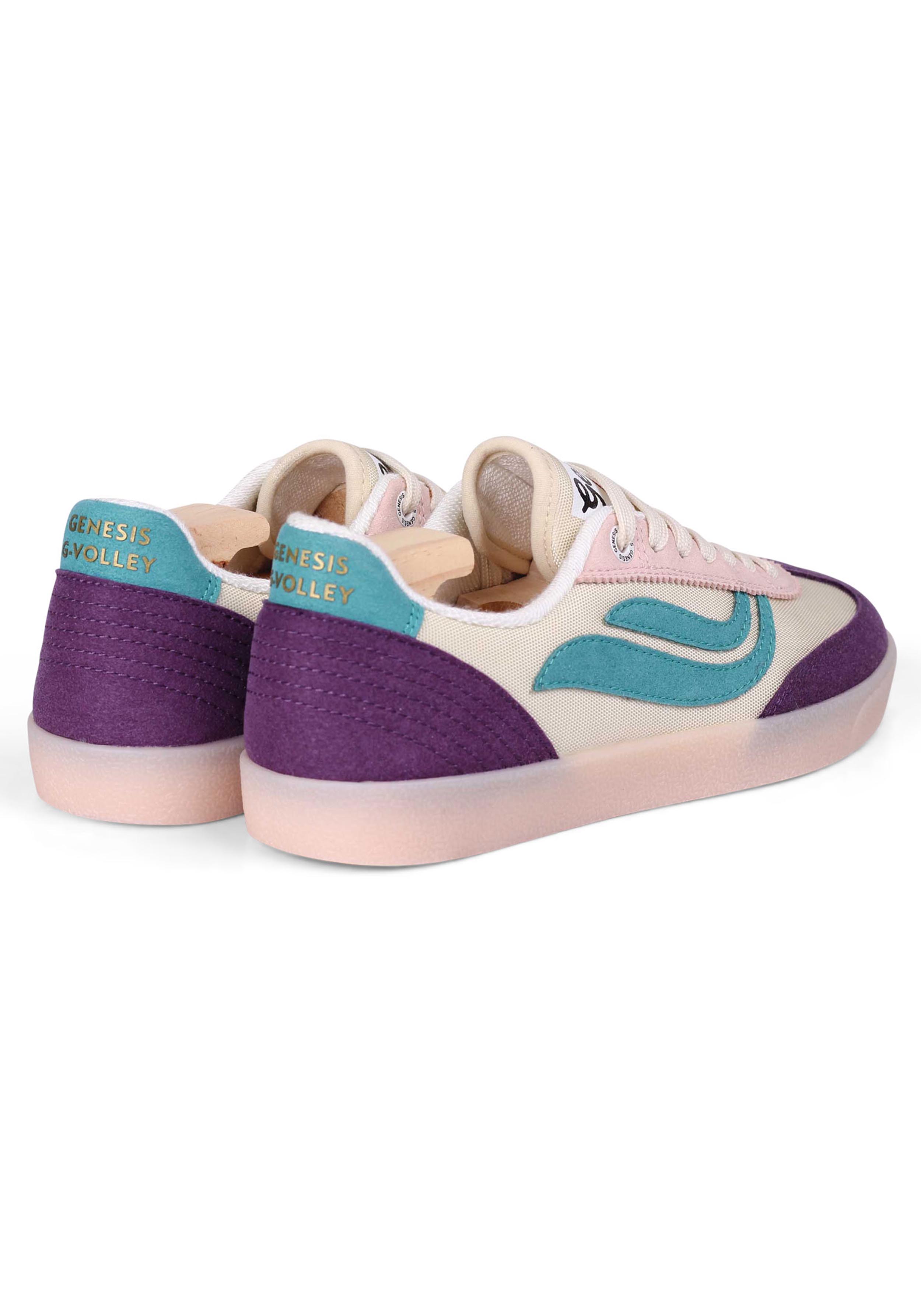 Genesis Sneaker G-Volley Mesh Purple/Rose/Blue/Light Gum