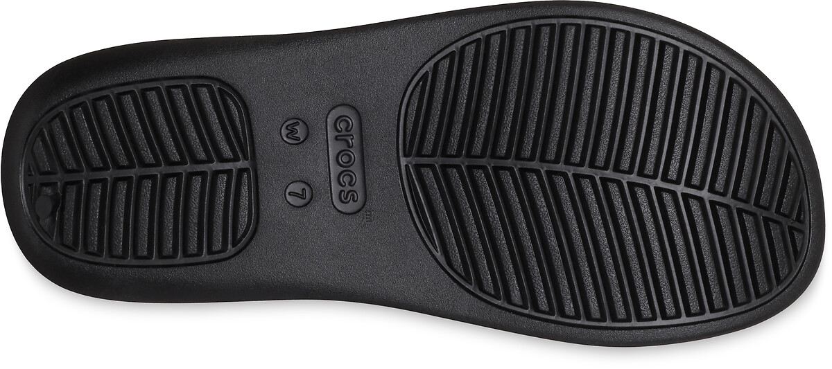 CROCS<br>Chinelo com sola plataforma para uma escapada rápida
