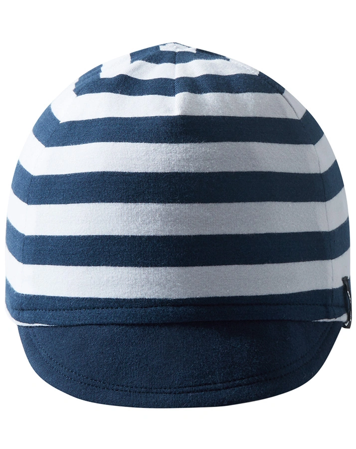 Basecap KILPPARI zum Wenden gestreift in navy