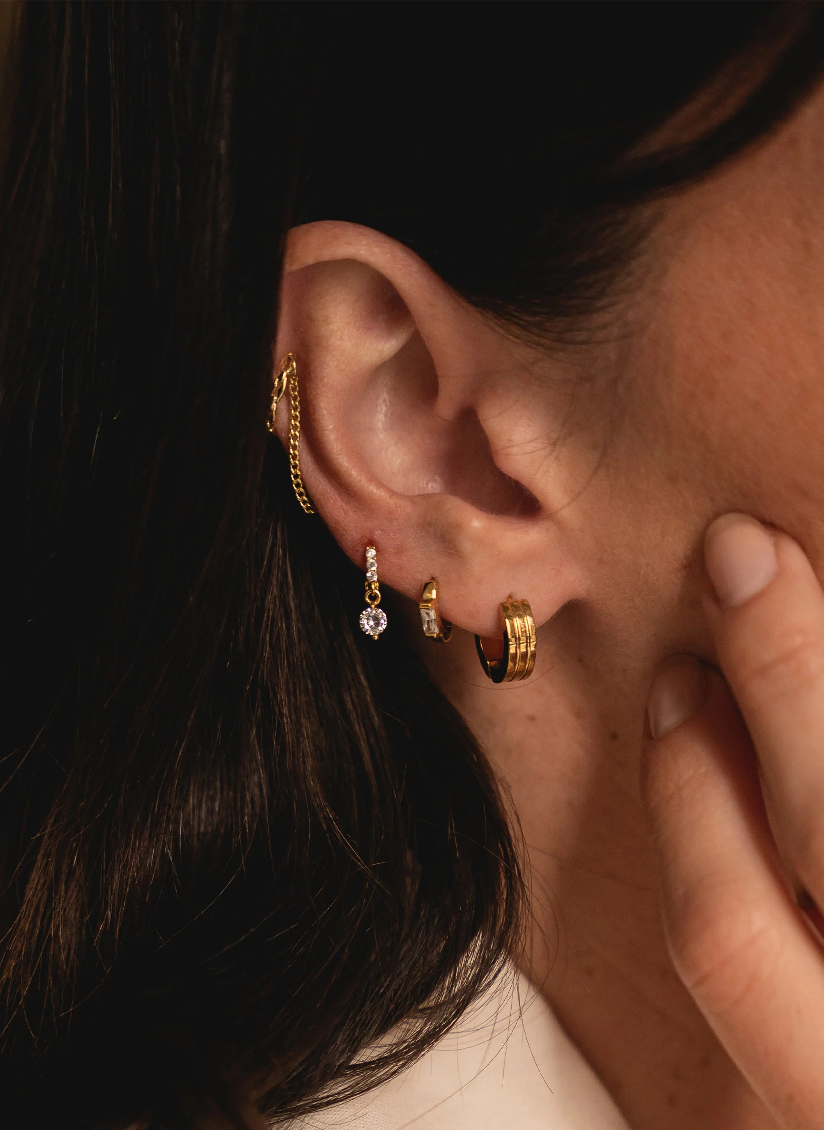 IZIA_ROUND - Piercing izia round | Blanc