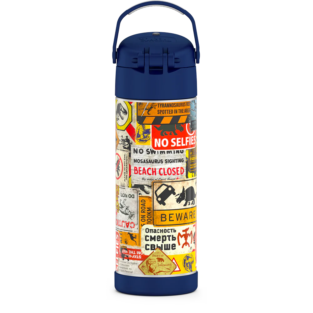 16oz FUNTAINER® WATER BOTTLE JURASSIC WORLD
