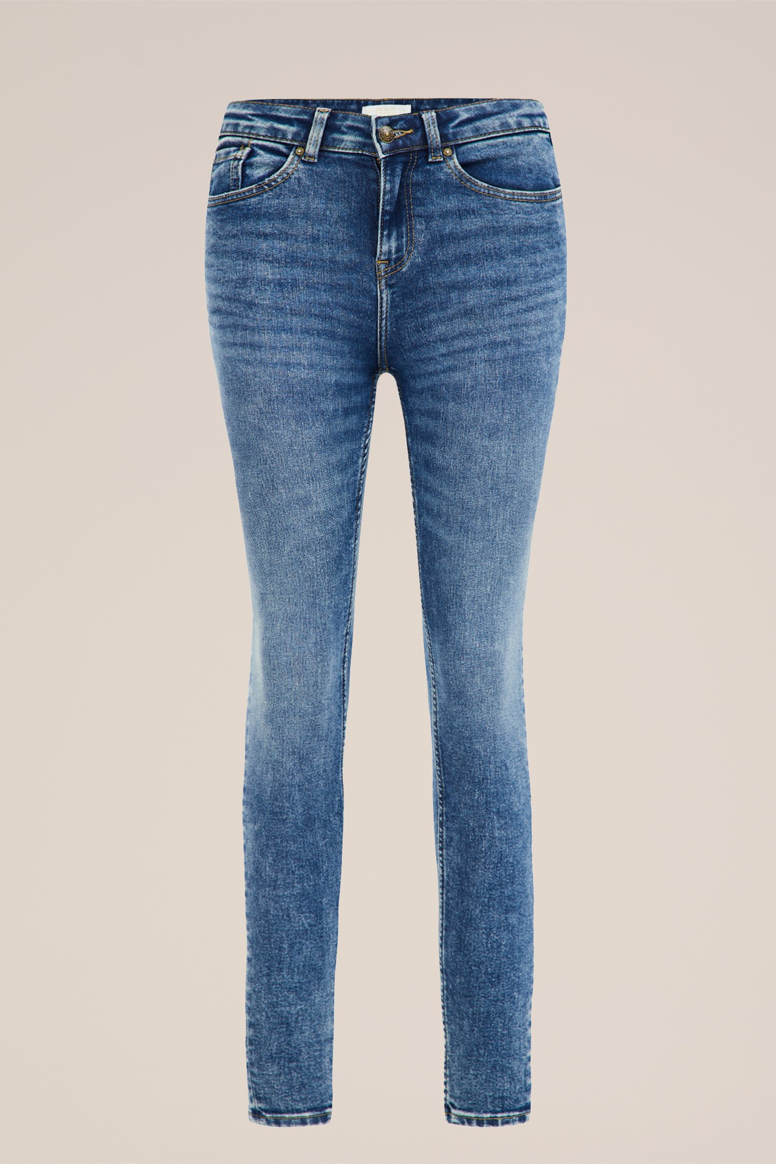 mid rise superskinny jeans - Curve Blue Ridge Blauw
