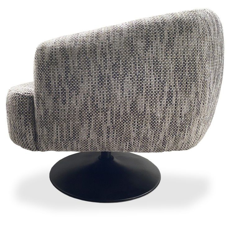 Fauteuil White-Grey Barga B76 x D82 x H75 cm
