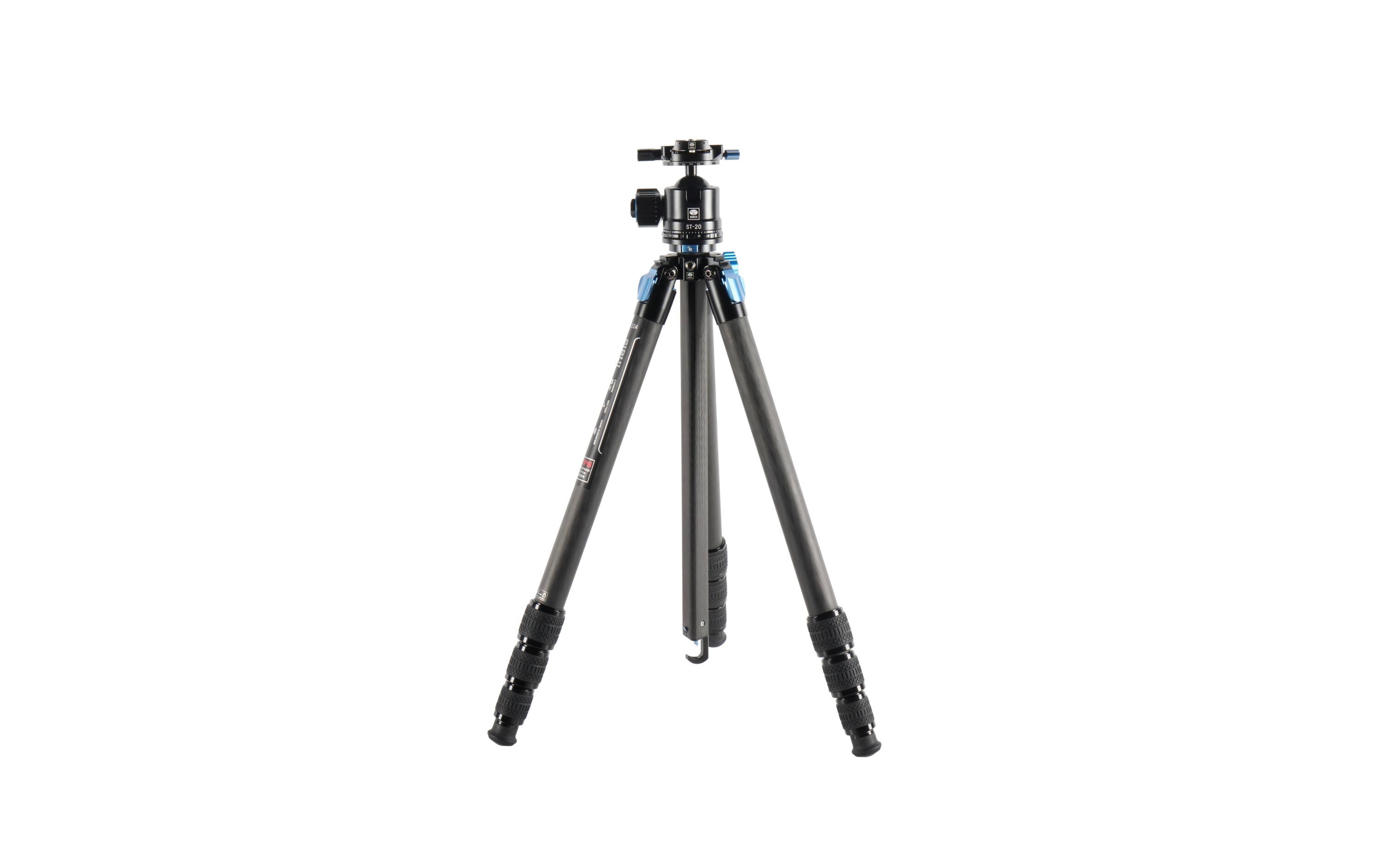 Stativ ST-224 Superb Travel mit Kugelkopf ST-20<br>Das ideale Reisestativ für Fotografen – Mit Kugelkopf, wasser- und staubgeschützt, leicht und kompakt