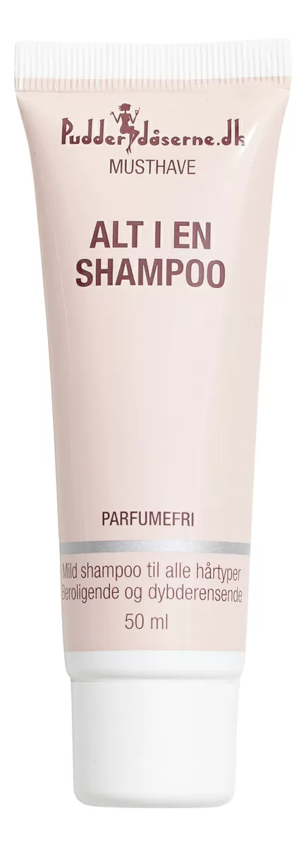 Pudderdåserne Alt I en Shampoo - 50 ml.