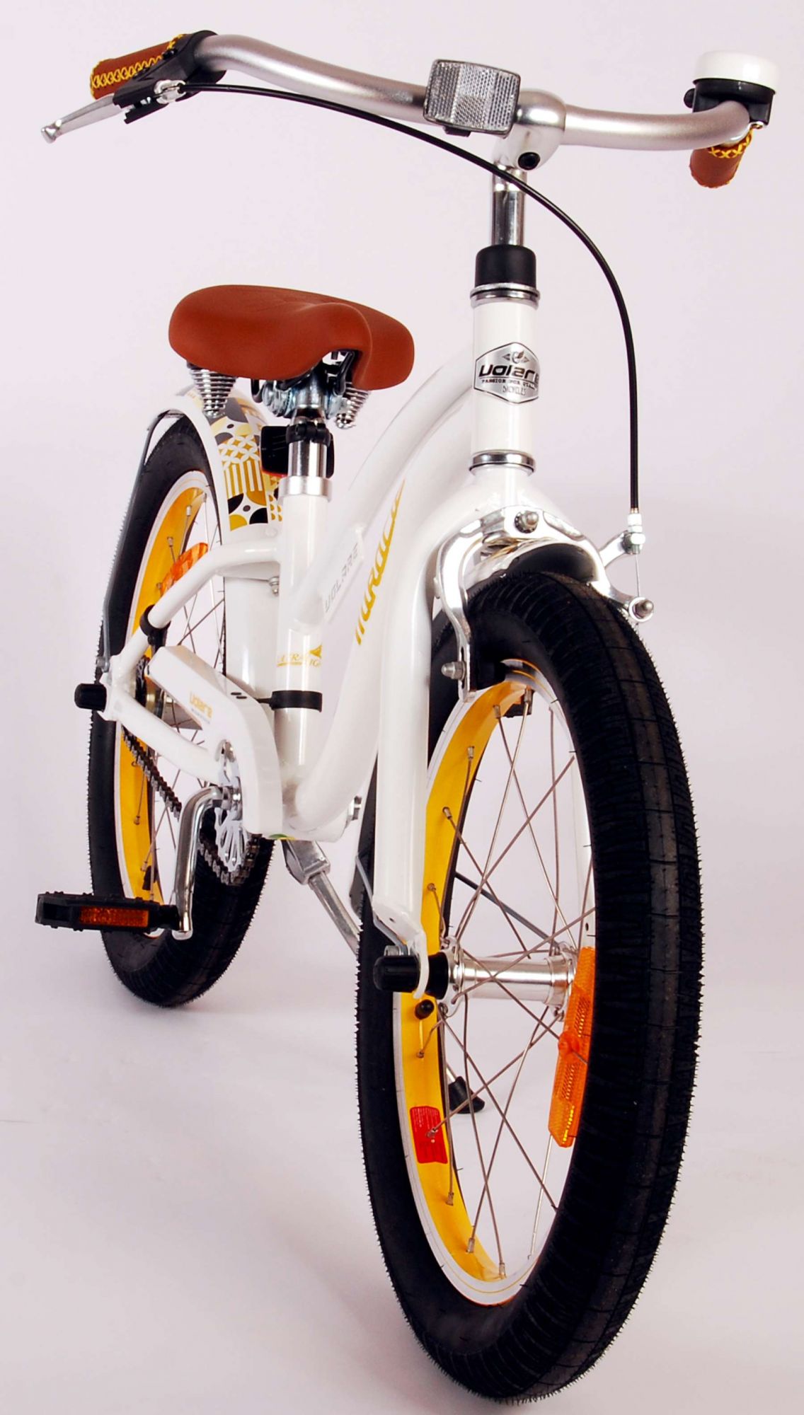 Kinderfahrrad Miracle Cruiser für Mädchen 18 Zoll Kinderrad in Weiß