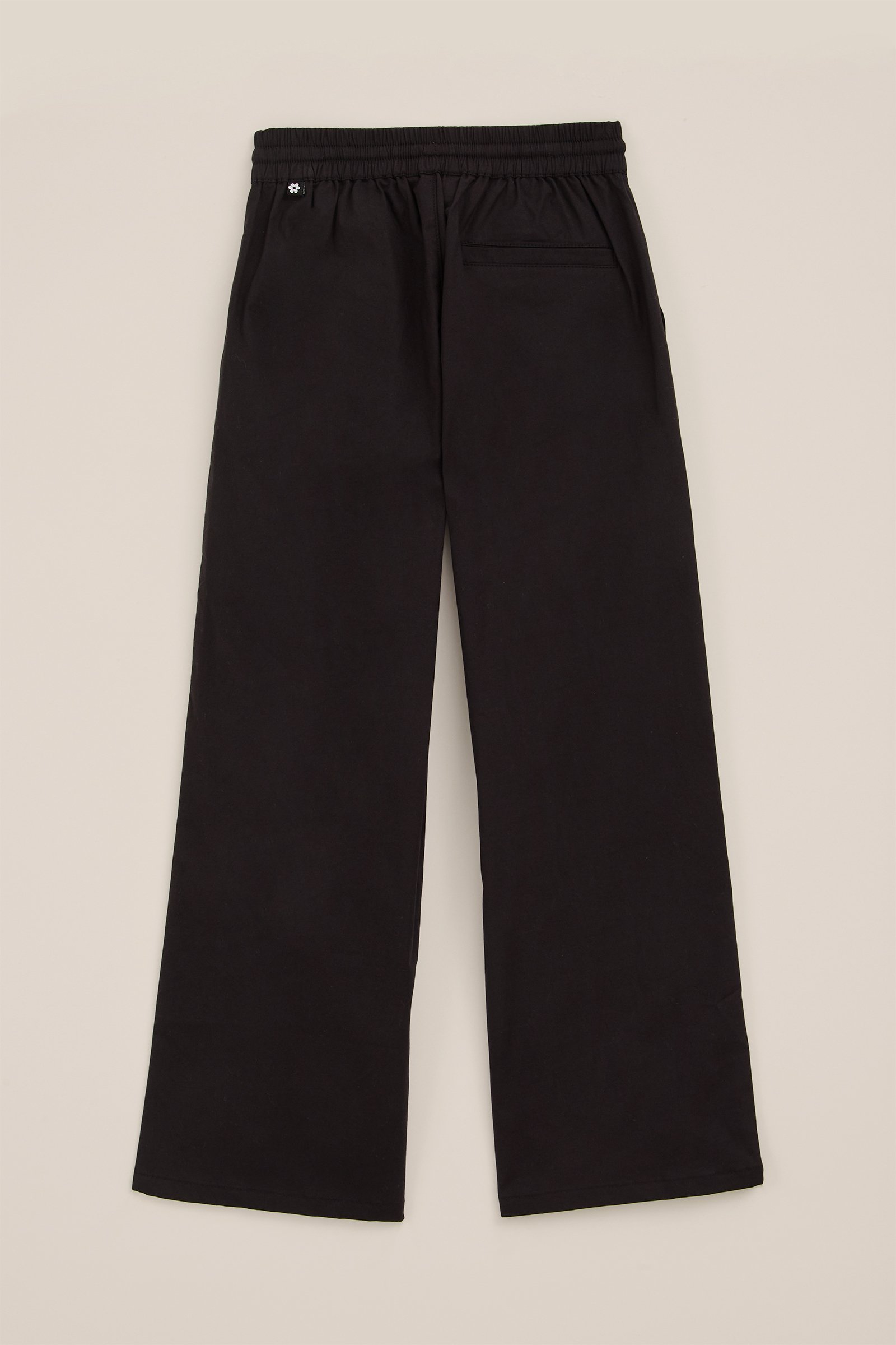 Meisjes straight leg broek WE Fashion Zwart