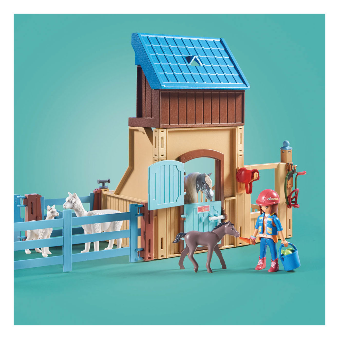 Playmobil Horses of Waterfall Amelia en Whisper Speelset - 71353