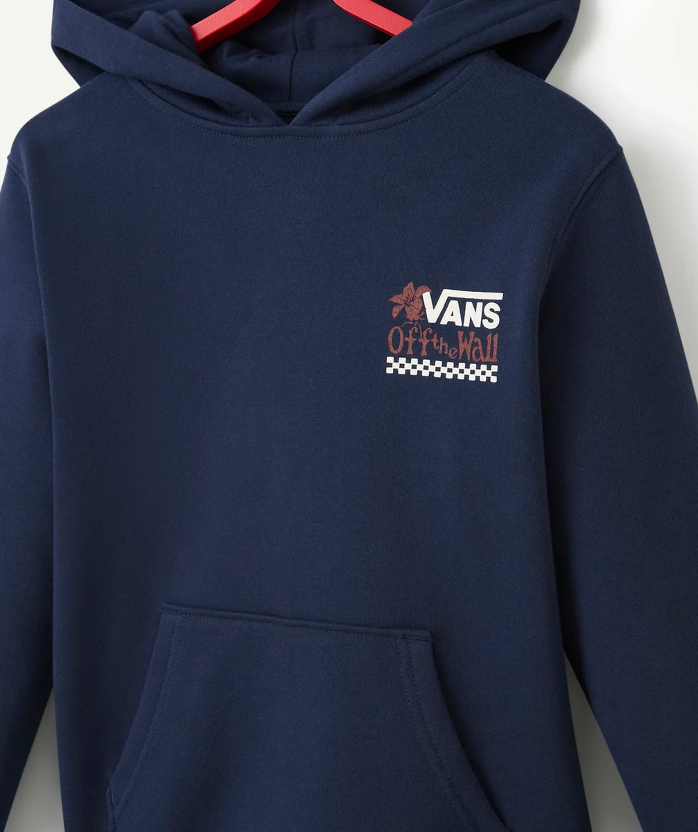 VANSSWEAT À CAPUCHE BLEU ALWAYS & FOREVER AVEC MOTIF COLORÉ